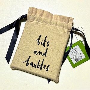 NEW Kate Spade Decorative Trinket Glass Tray​